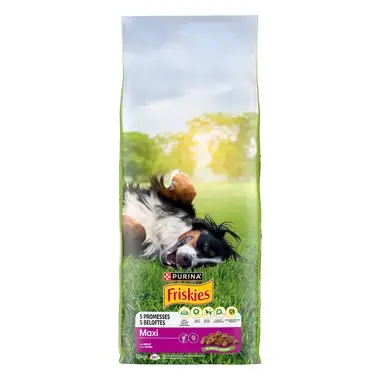 Friskies® Maxi - Croquettes pour chien au bœuf