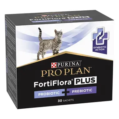 PRO PLAN® FortiFlora® PLUS Supplément Probiotiques + Prébiotiques pour chat