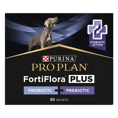 PRO PLAN® FortiFlora® PLUS Supplément Probiotiques + Prébiotiques pour chien