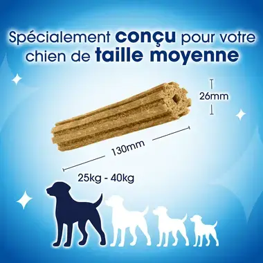 DENTALIFE® Daily Grand Chien (25-40kg) - Bâtonnets à mâcher