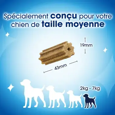 DENTALIFE® Daily Très Petit Chien (2-7kg) - Bâtonnets à mâcher