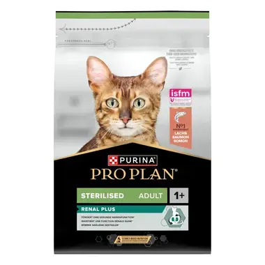 Purina® Pro Plan® Sterilised Adult RENAL PLUS, Au Lapin - Croquettes pour Chat Stérilisé aidant au maintien d'une bonne santé
