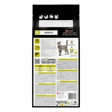 Purina® PRO PLAN® Veterinary Diets Feline HP St/ Ox Hepatic - Croquettes pour Chat atteint d'une Maladie Hépatique