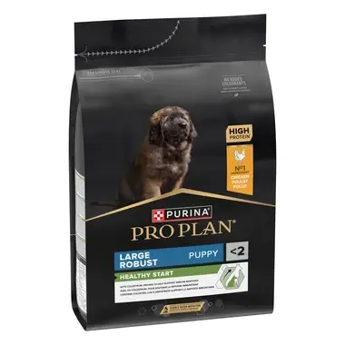 PURINA® PRO PLAN® LARGE ROBUST PUPPY HEALTHY START - RICHE EN POULET - Croquettes pour grand chiot robuste