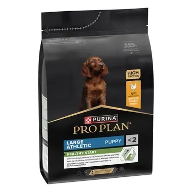 PURINA® PRO PLAN® LARGE ATHLETIC PUPPY HEALTHY START - RICHE EN POULET - Croquettes pour grand chiot athlétique
