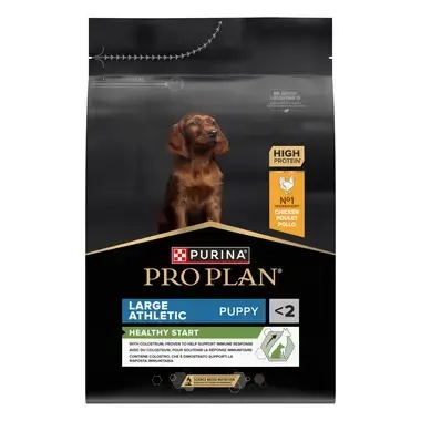 PURINA® PRO PLAN® LARGE ATHLETIC PUPPY HEALTHY START - RICHE EN POULET - Croquettes pour grand chiot athlétique