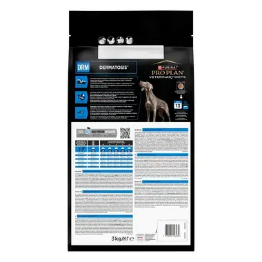 PURINA® PRO PLAN® VETERINARY DIETS Canine DRM Dermatosis - Croquettes pour chien soutenant la fonction cutanée
