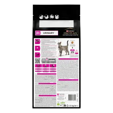 Purina® PRO PLAN® Veterinary Diets Feline Ur St/Ox Urinary Poulet - Croquettes pour Chat sujets aux Calculs Urinaires