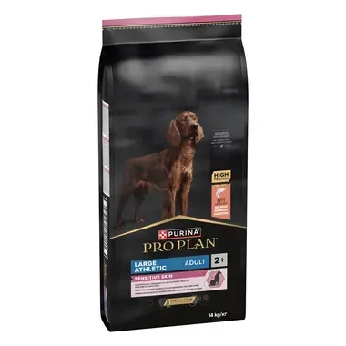 PURINA® PRO PLAN® LARGE ATHLETIC ADULT SENSITIVE SKIN - RICHE EN SAUMON - Croquettes pour grand chien athlétique à la peau se