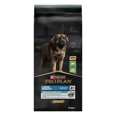 PURINA® PRO PLAN® LARGE ROBUST ADULT SENSITIVE DIGESTION - RICHE EN AGNEAU - Croquettes pour grand chien robuste à la digesti
