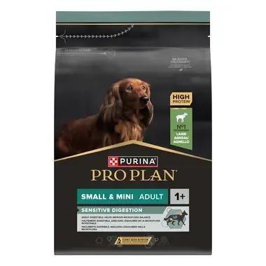 PURINA® PRO PLAN® SMALL & MINI ADULT SENSITIVE DIGESTION - RICHE EN AGNEAU - Croquettes pour petit chien à la digestion sensi