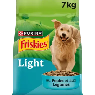 Friskies® Light - Croquettes allégées au poulet pour chien en surpoids