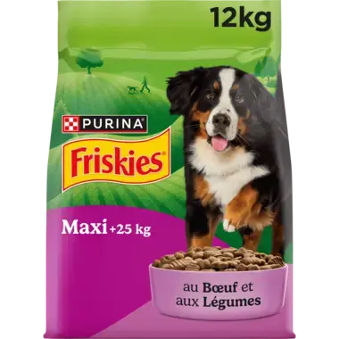 Friskies® Maxi - Croquettes pour chien au bœuf