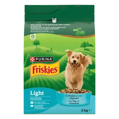 Friskies® Light - Croquettes allégées au poulet pour chien en surpoids