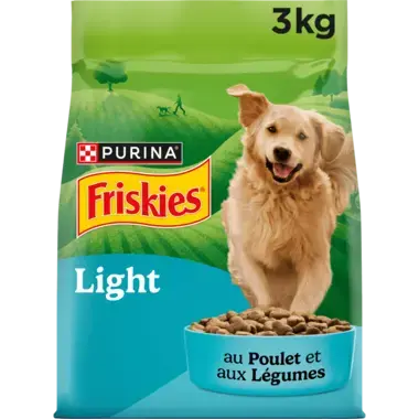 Friskies® Light - Croquettes allégées au poulet pour chien en surpoids