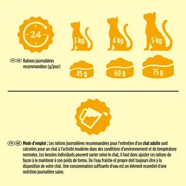 FRISKIES® CHAT ADULTE 3KG – Croquettes avec du Poisson de Mer et des Légumes