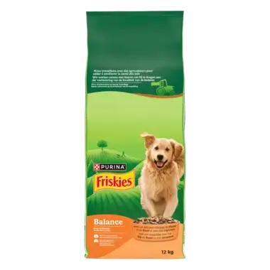 Friskies® Balance - Croquettes équilibrées pour chien au poulet et au boeuf