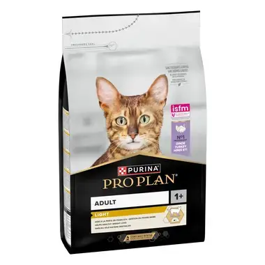  Purina® Pro Plan® Light Adult Avec Optilight® Riche En Dinde