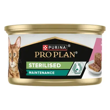 PURINA PRO PLAN STERILISED BOITE REPAS - AU SAUMON ET AU THON