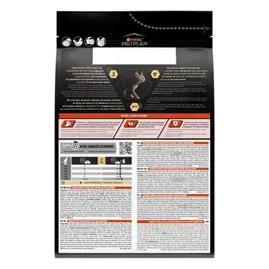 PURINA® PRO PLAN® Adult VITAL FUNCTIONS Riche en Saumon - Croquettes pour chat soutenant les les fontions vitales clés
