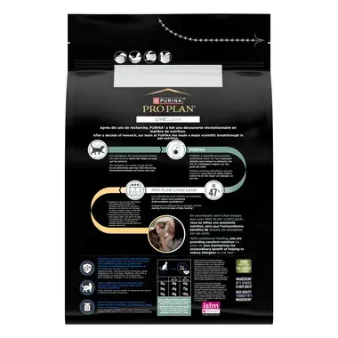 PRO PLAN LIVECLEAR Sterilised Senior 7+ à la Dinde