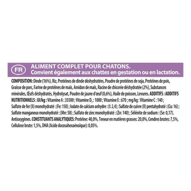 PRO PLAN LIVECLEAR Kitten <1 à la Dinde