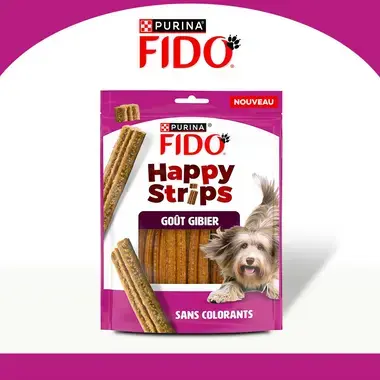 FIDO ® Happy Strips 120g – Friandise pour chien
