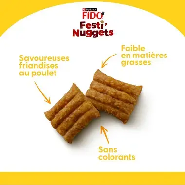 FIDO® Festi’Nuggets 120g – Friandise pour chien