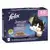 Emballage PURINA® FELIX® TENDRES EFFILES Junior Sélection aux Viandes et aux Poissons en Gelée Nourriture pour chaton