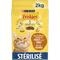 FRISKIES® STÉRILISÉ Croquettes pour Chat stérilisé avec un délicieux mélange de Poulet et de Dinde avec des légumes