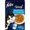 MHI FELIX Soup pour chat Sélection de Poissons