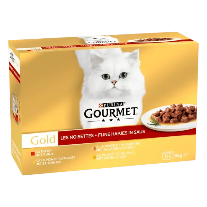 GOURMET® Gold Les Noisettes - Boites pour chat