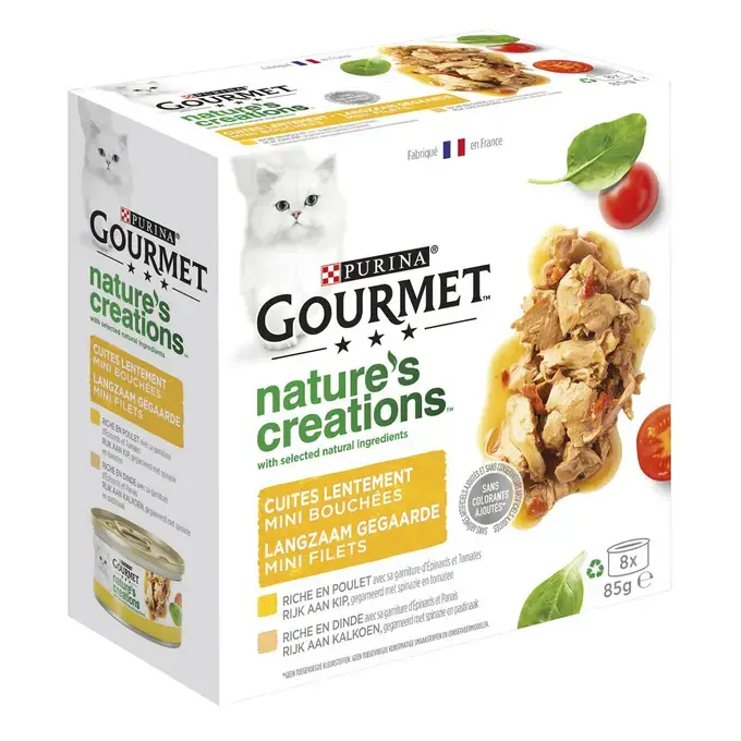 GOURMET® Nature's Creations Coffret De Volaille - Boites pour chat