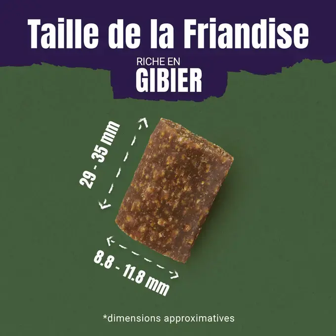 AdVENTuROS™ riche en Gibier, avec céréale ancienne et super-aliments - Friandises pour Chien