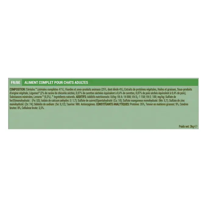 PURINA® CAT CHOW® Adult Sterilised riche en Dinde