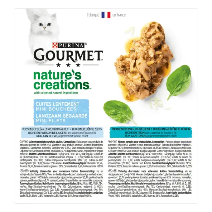 GOURMET® Nature's Creations Coffret De La Mer - Boites pour chat