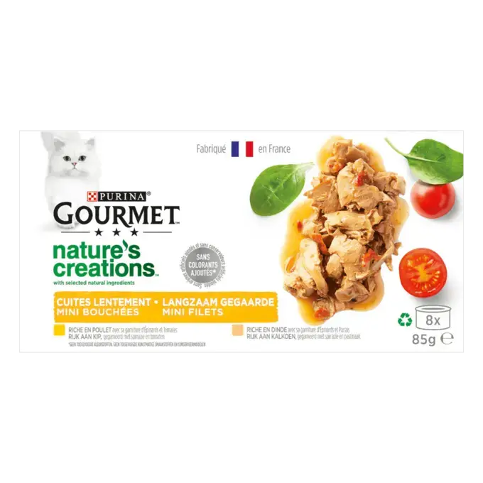 GOURMET® Nature's Creations Coffret De Volaille - Boites pour chat