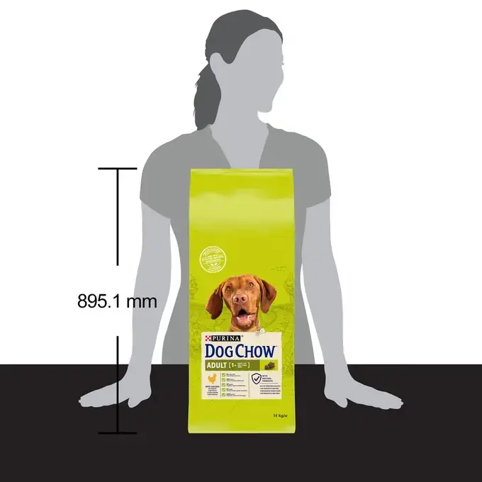 DOG CHOW® Adult (1 an et +) - Croquettes pour chien au Poulet