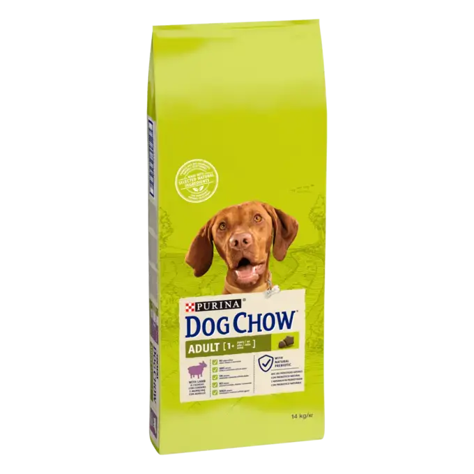 DOG CHOW® Adult (1 an et +) - Croquettes pour chien à l'Agneau