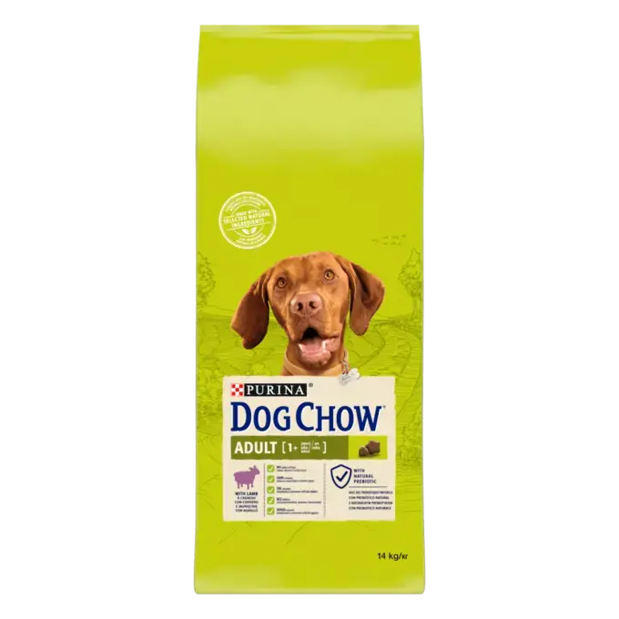 DOG CHOW® Adult (1 an et +) - Croquettes pour chien à l'Agneau