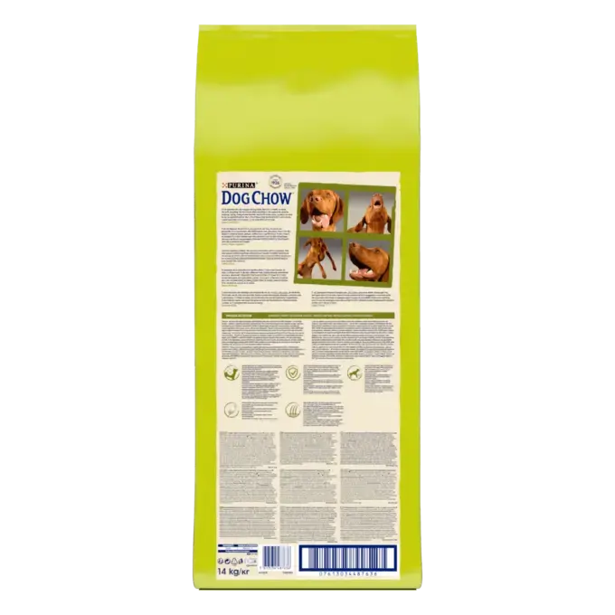 DOG CHOW® Adult (1 an et +) - Croquettes pour chien à l'Agneau
