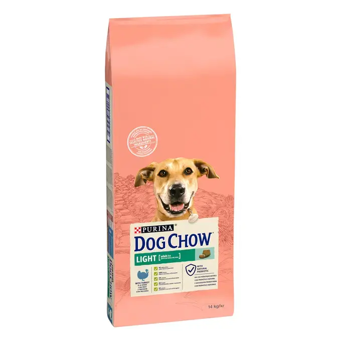 DOG CHOW® Light Adult (1 an et +) - Croquettes pour chien en surpoids à la Dinde