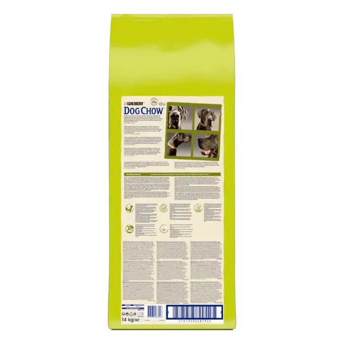 DOG CHOW® Large Breed Adult (2 ans et +) - Croquettes pour chien à la Dinde