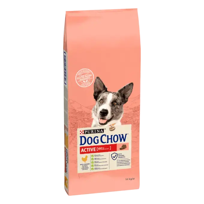 DOG CHOW® Active Adult (1 an et + ) - Croquettes pour chien au Poulet