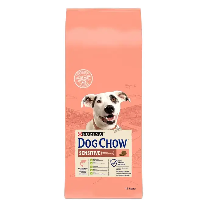 PURINA® DOG CHOW® – Croquettes pour chiens adultes riches en Saumon
