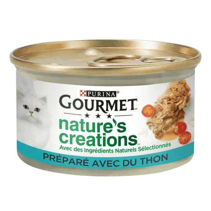 GOURMET® Nature's Creations au Thon - Boîtes pour chat