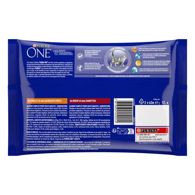 Purina ONE® Sachet en sauce pour chat