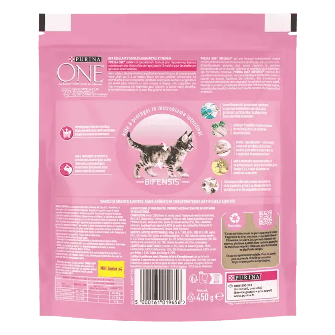 Purina one junior outlet