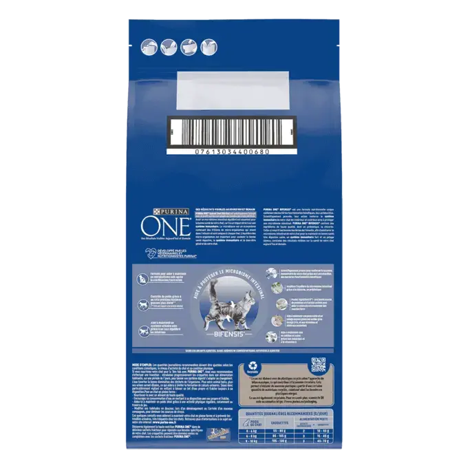 Purina ONE® - Croquettes pour Chat Stérilisé au Poulet 6kg