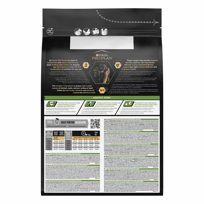 PURINA® PRO PLAN® LARGE ROBUST PUPPY HEALTHY START - RICHE EN POULET - Croquettes pour grand chiot robuste